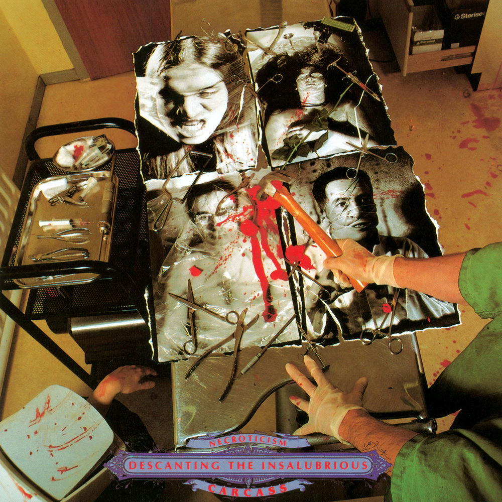 Carcass – Necroticism – Descanting The Insalubrious album cover