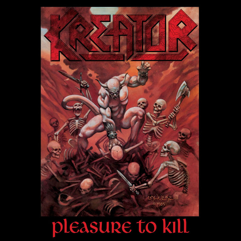 Kreator – Pleasure to Kill (album cover)