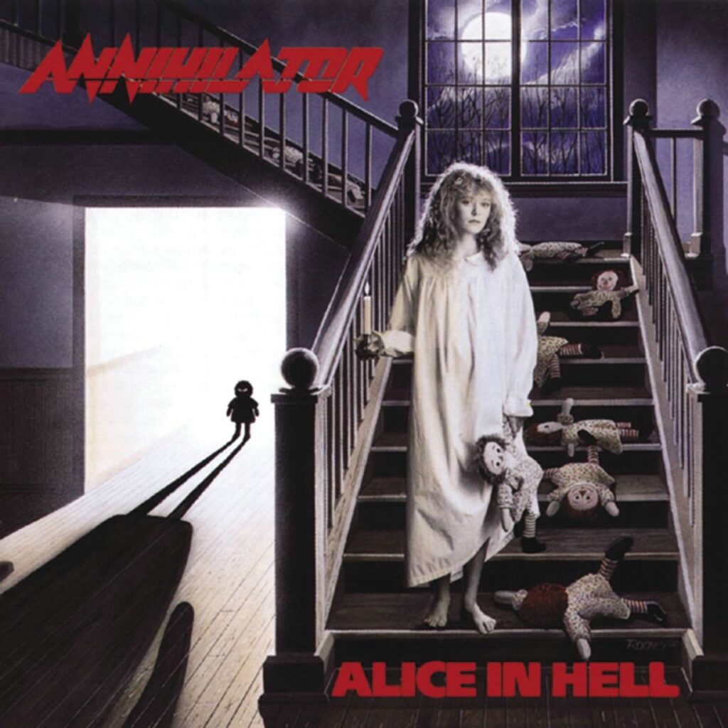Annihilator – Alice in Hell album cover