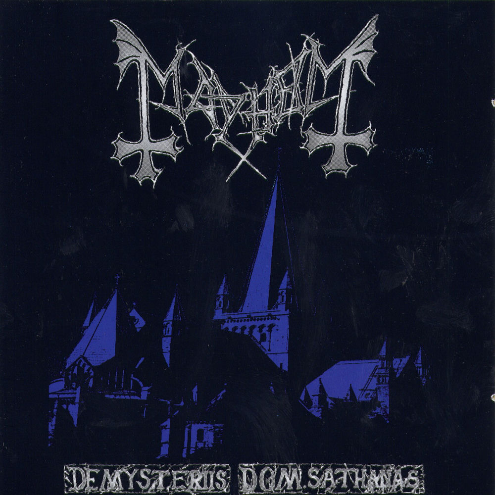 Mayhem – De Mysteriis Dom Sathanas (album cover)