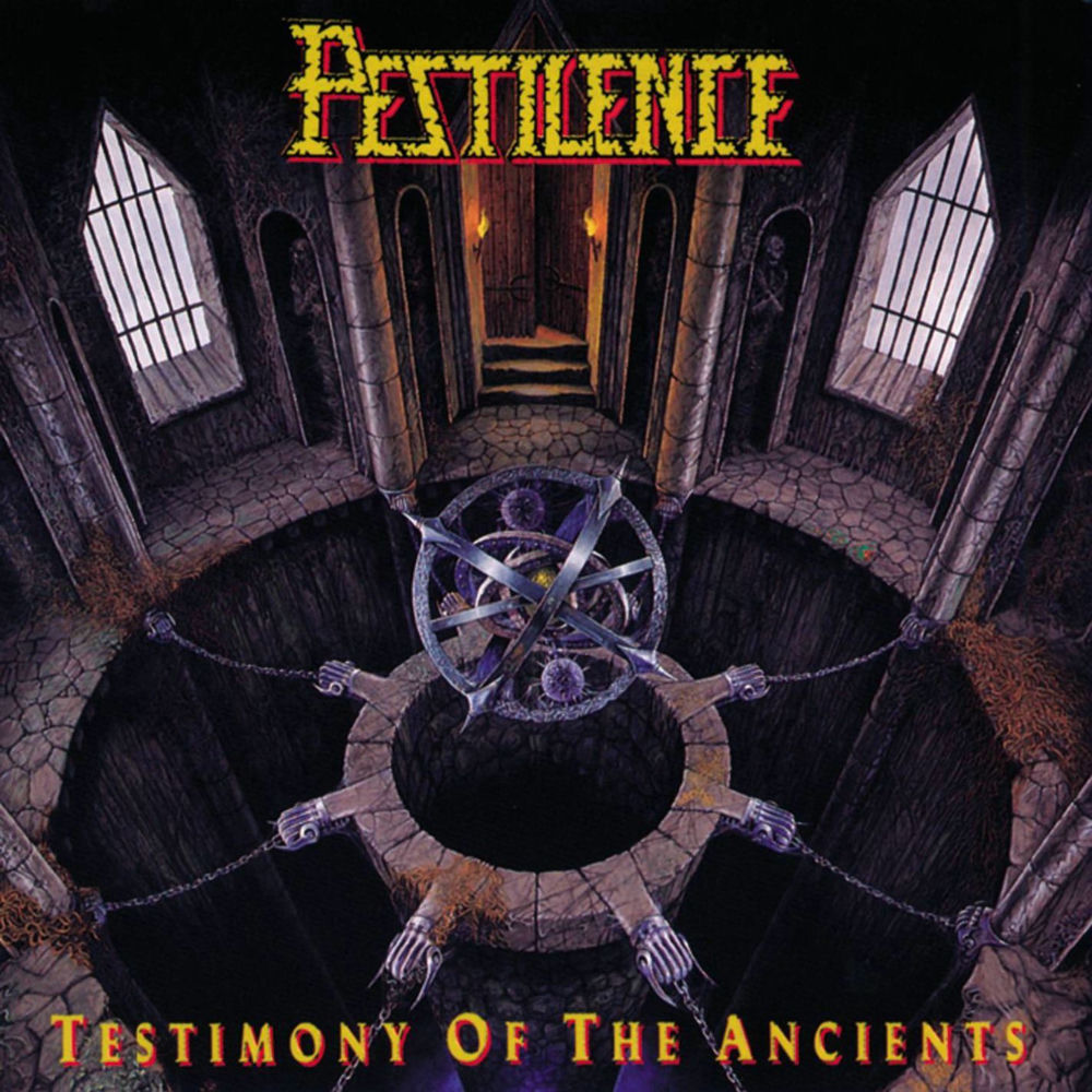 Pestilence – Testimony of the Ancients (album cover)