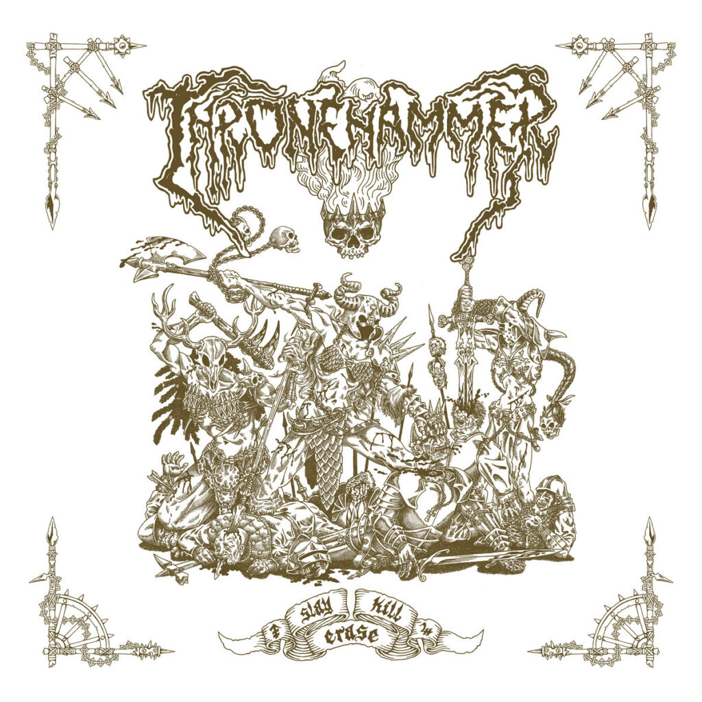 Thronehammer – Slay Kill Erase album cover