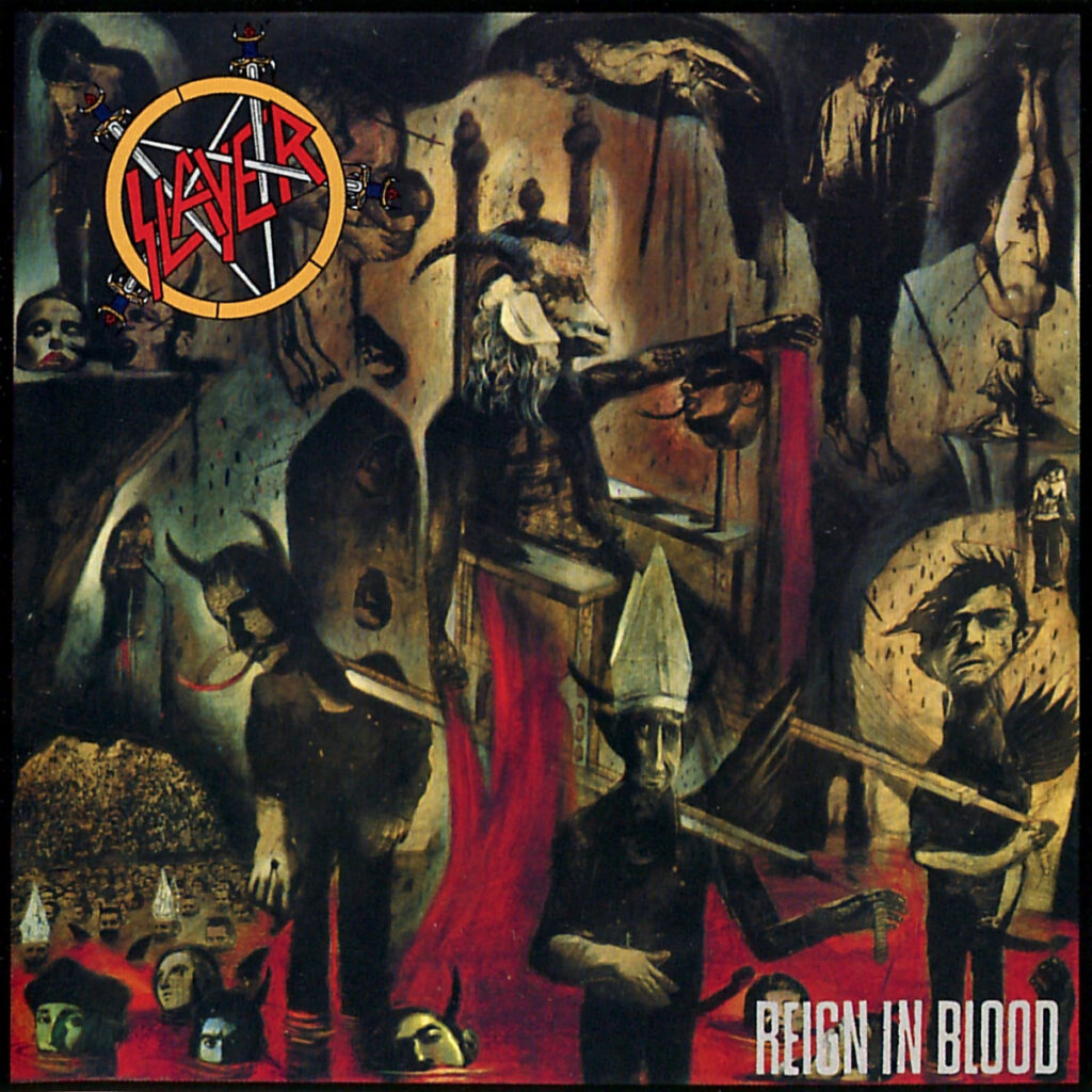 Slayer – Reign in Blood (1986) album cover