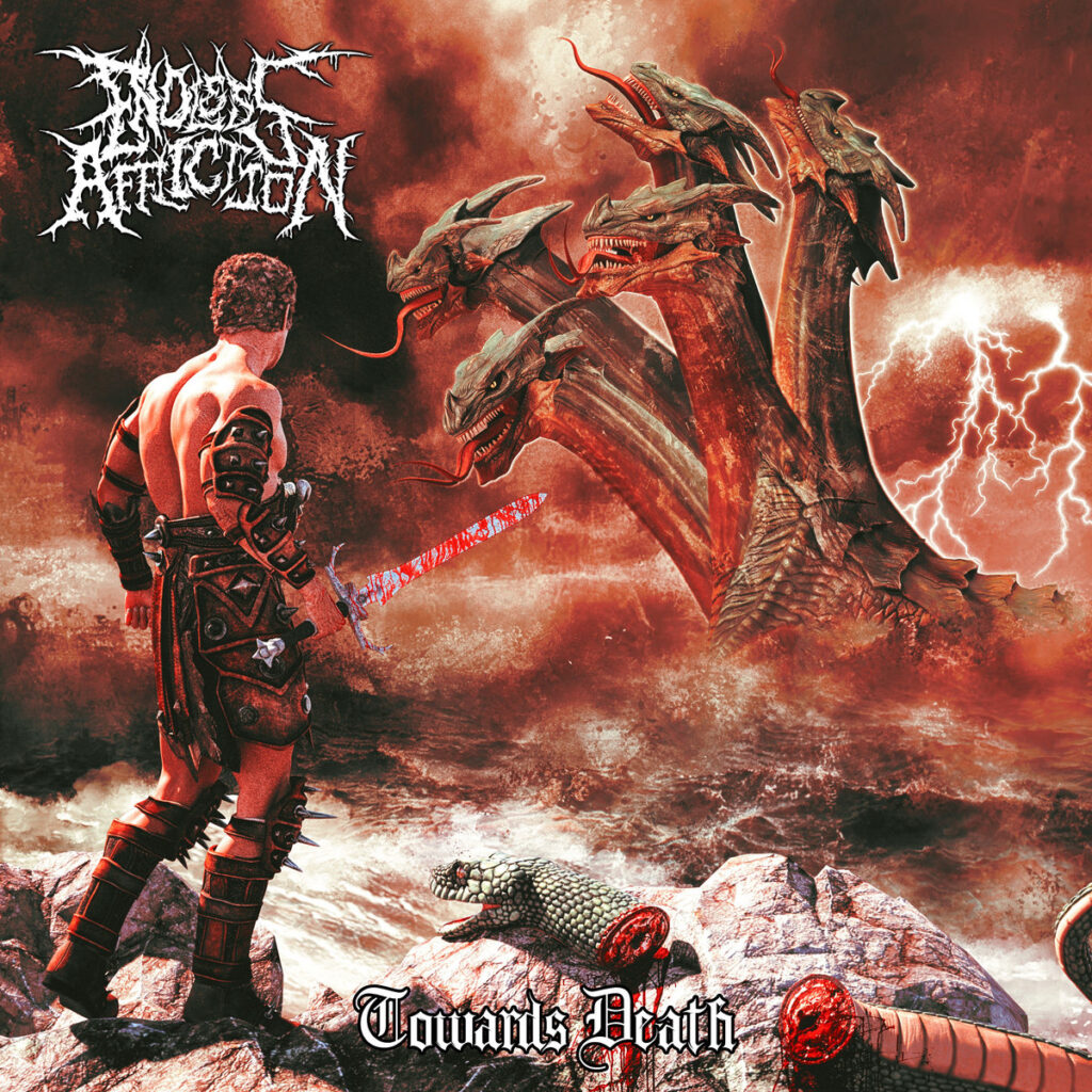 Endless Affliction – Towards Death (album cover, 2016)