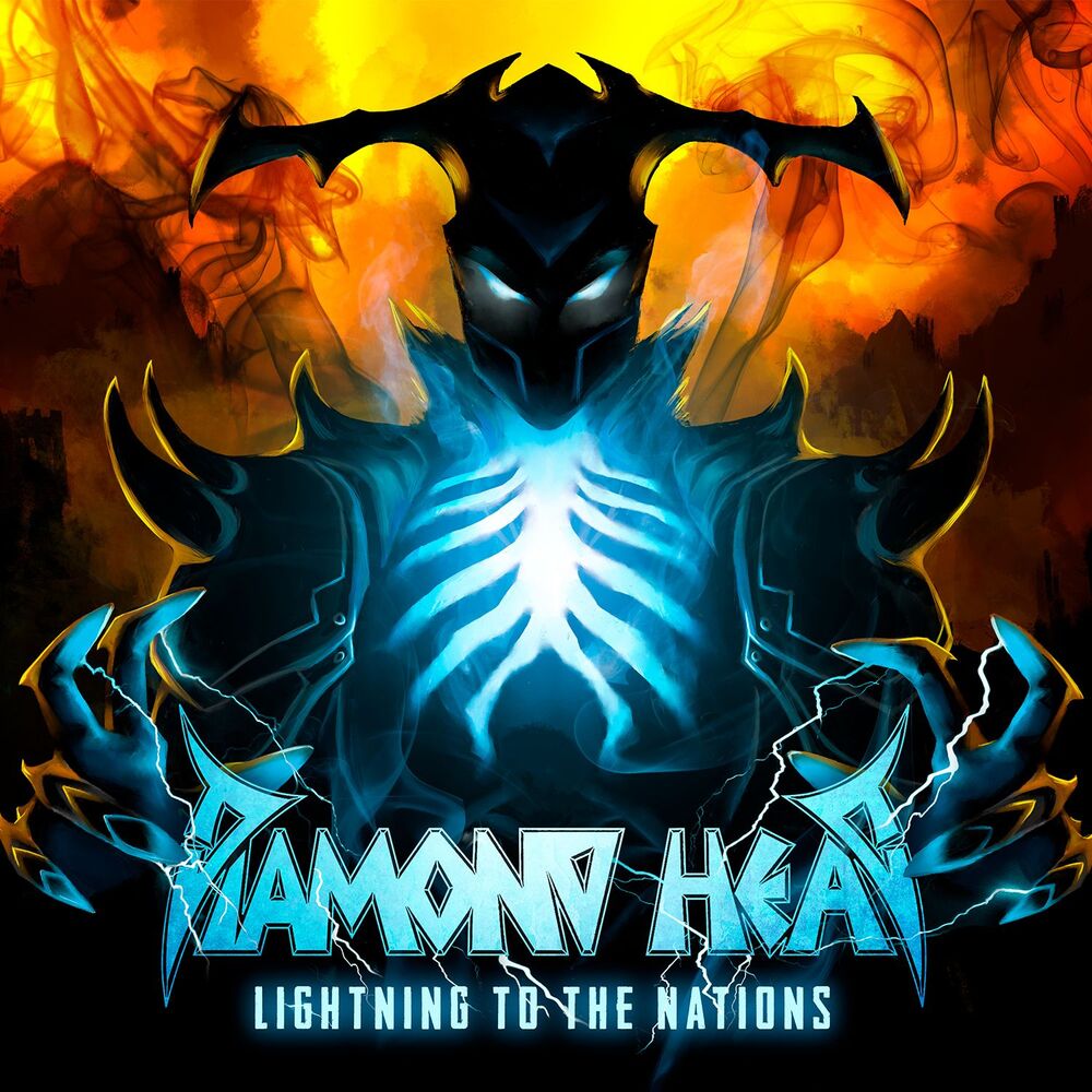 Album cover: Diamond Head – Lightning to the Nations