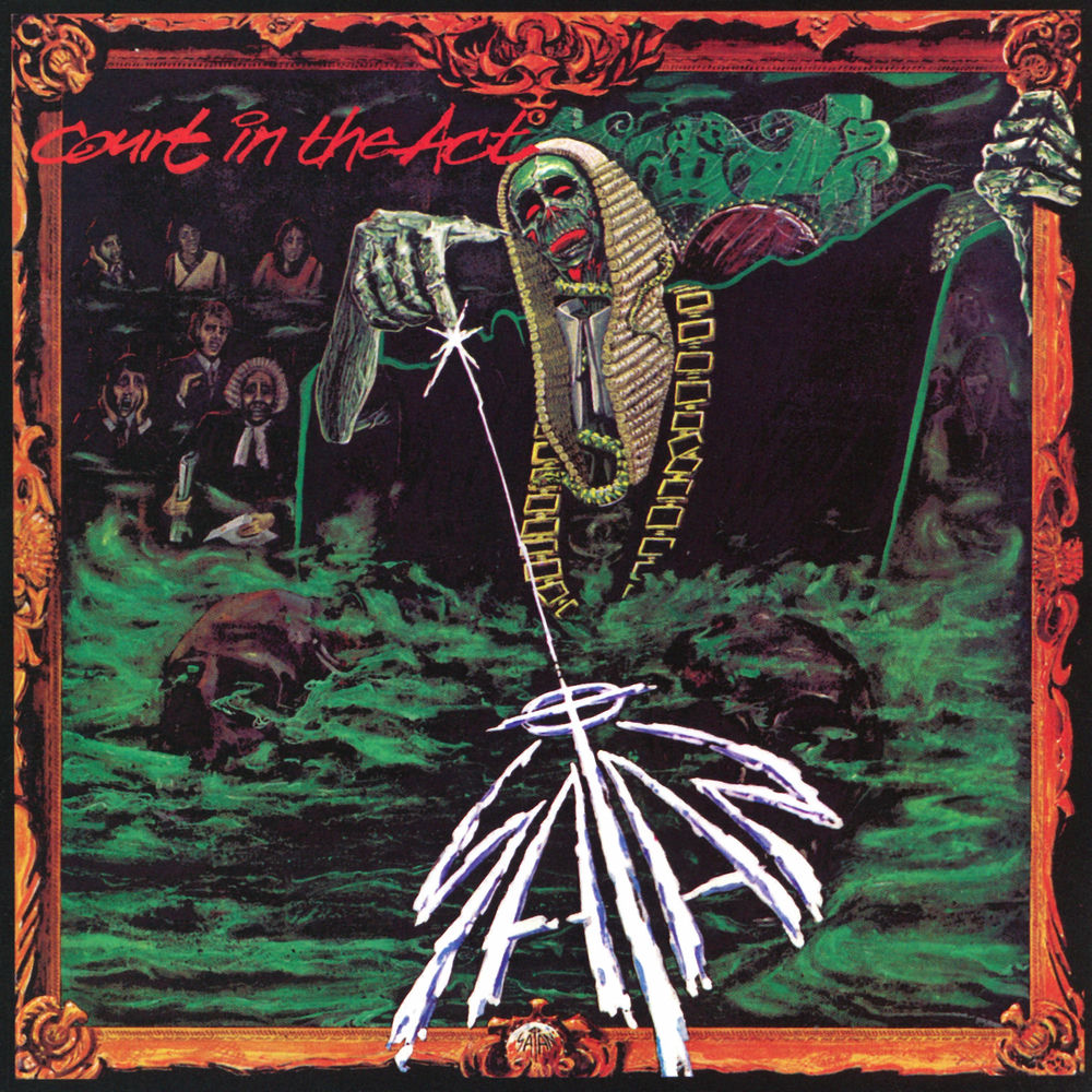 Satan — Court in the Act, album cover