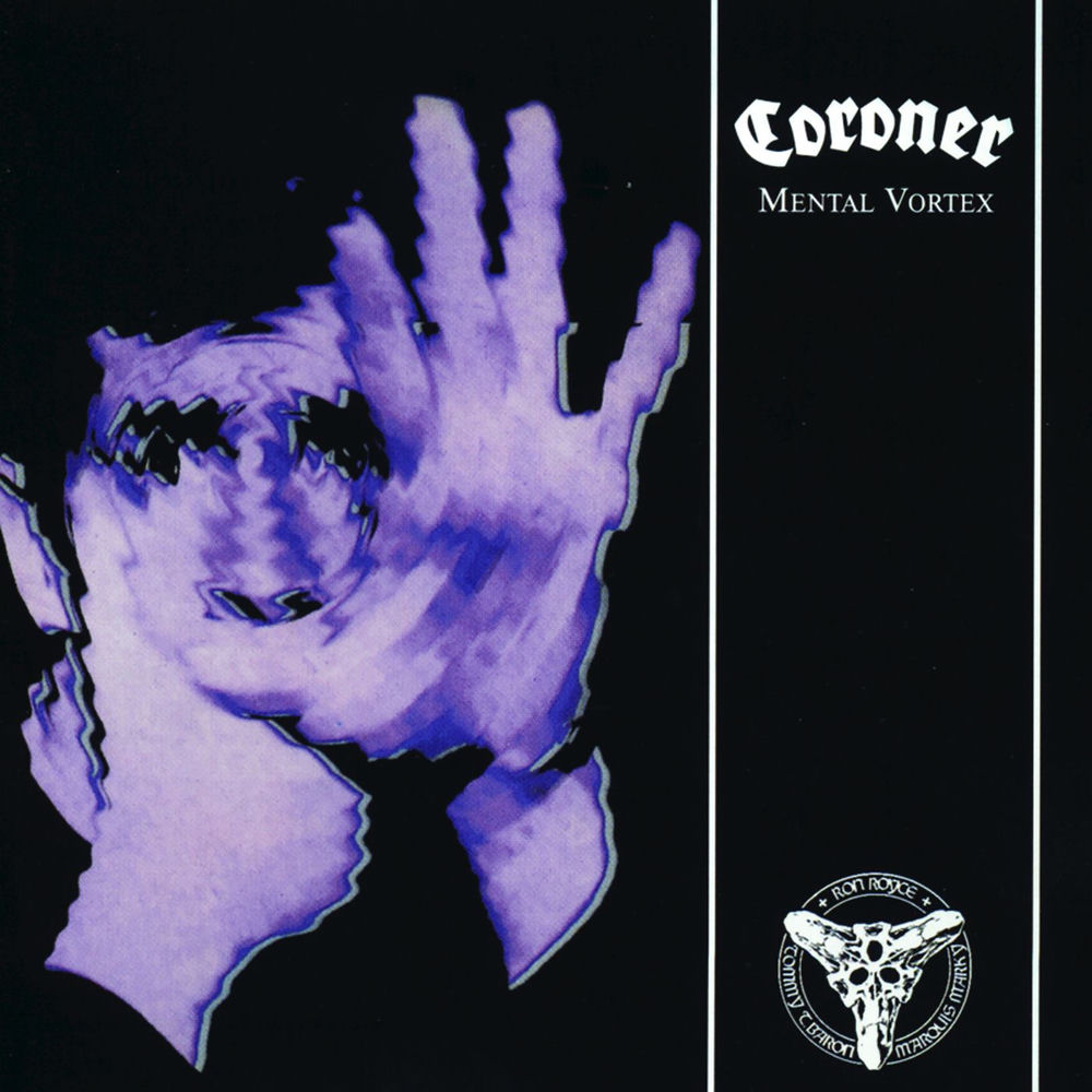Coroner — Mental Vortex, album cover