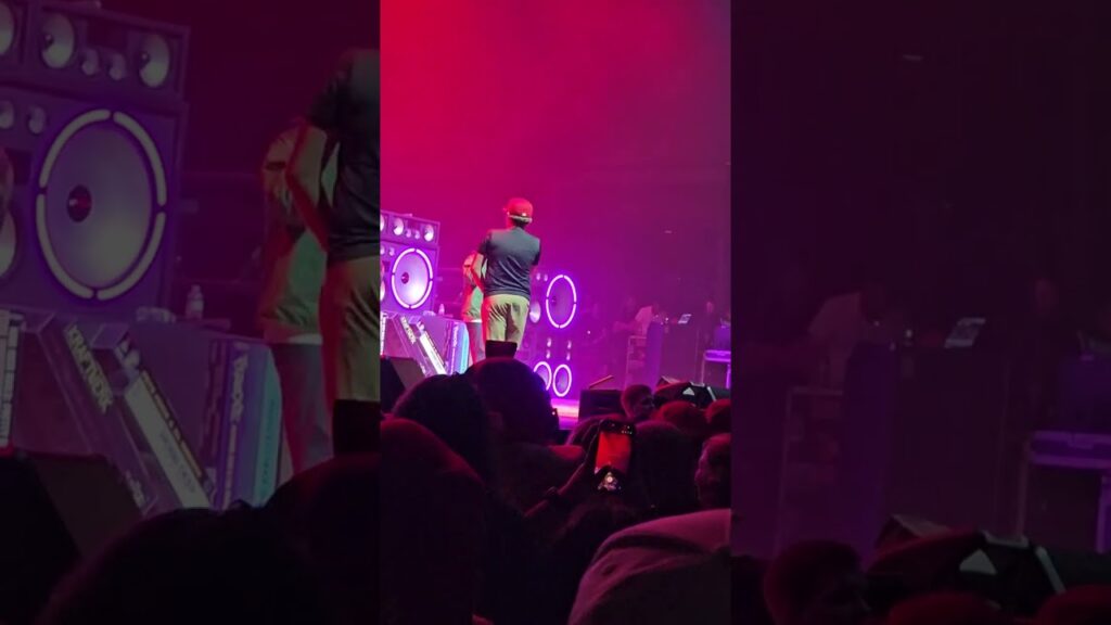 13-year-old Lathan on stage with Limp Bizkit in Nashville