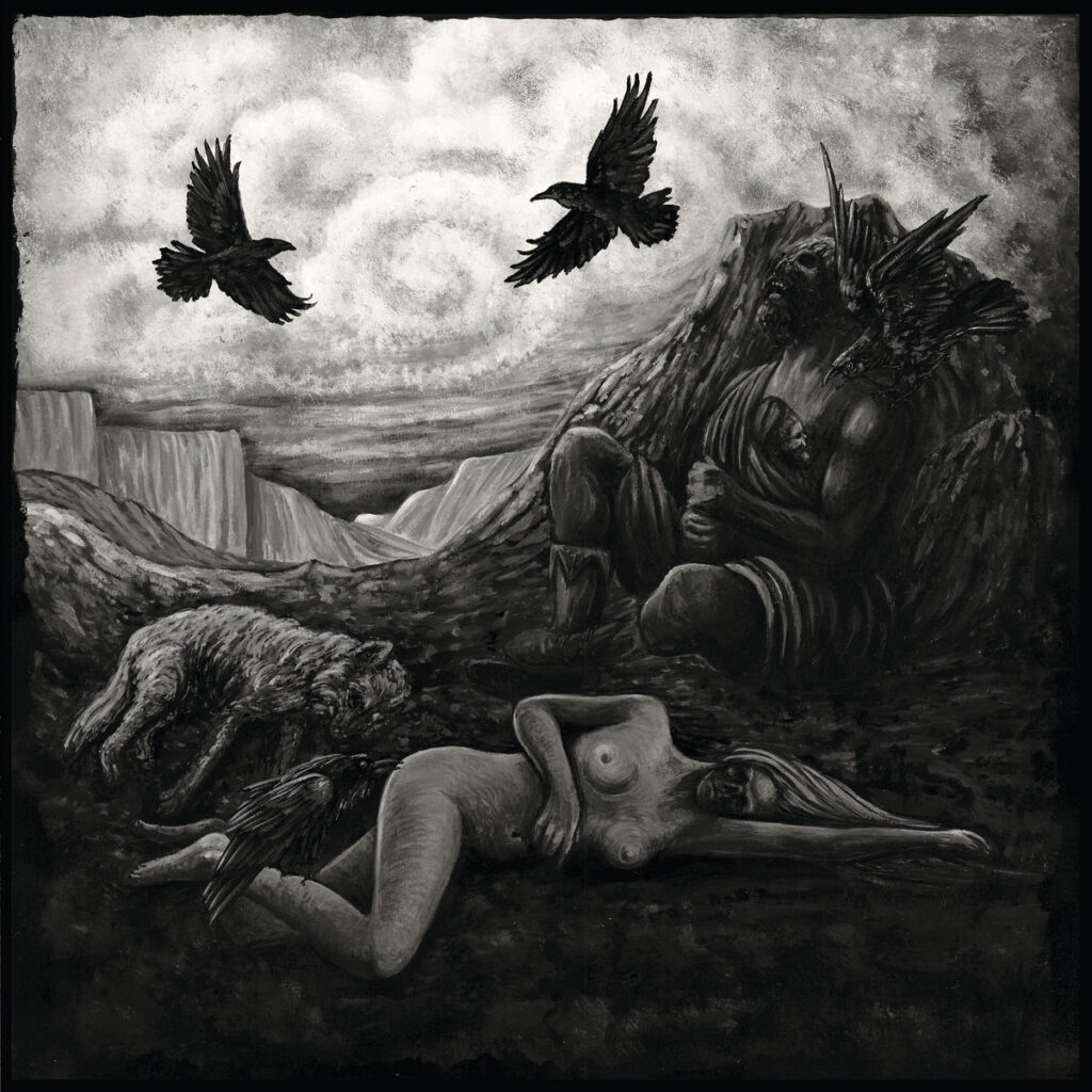 Album cover: MANNVEIRA – Vesöld
