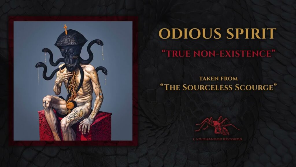 The cover of «The Sourceless Scourge» by Odious Spirit