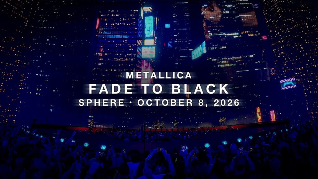 Metallica at the Sphere in Las Vegas