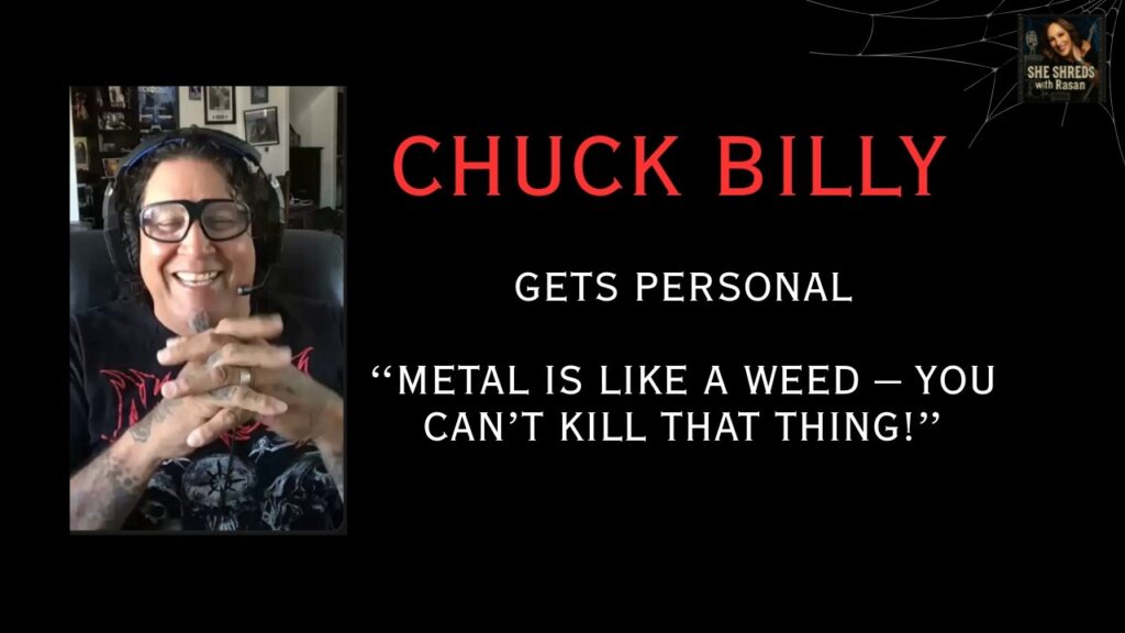 Chuck Billy, τραγουδιστής των Testament
