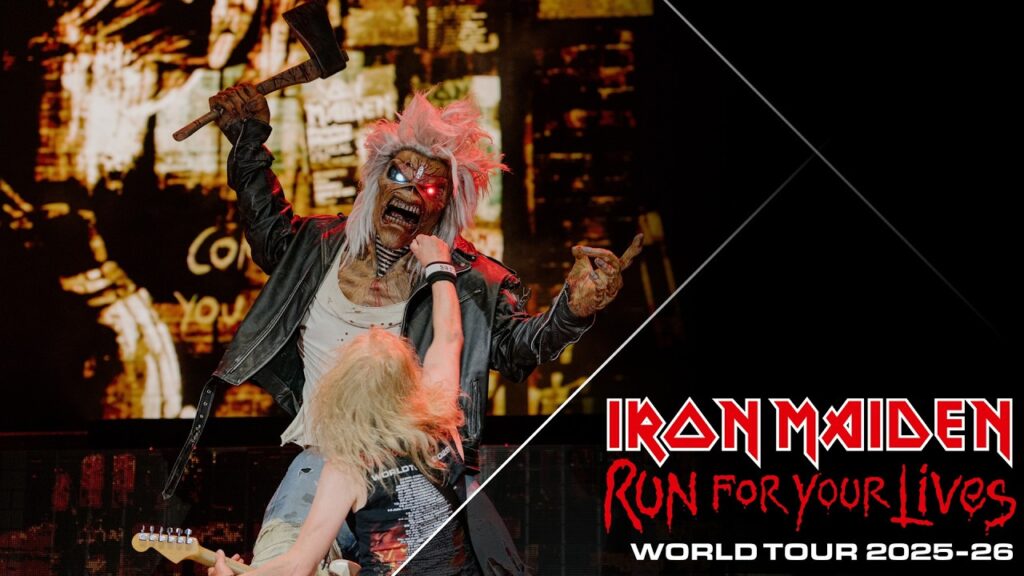 Iron Maiden - Run For Your Lives, North American tour