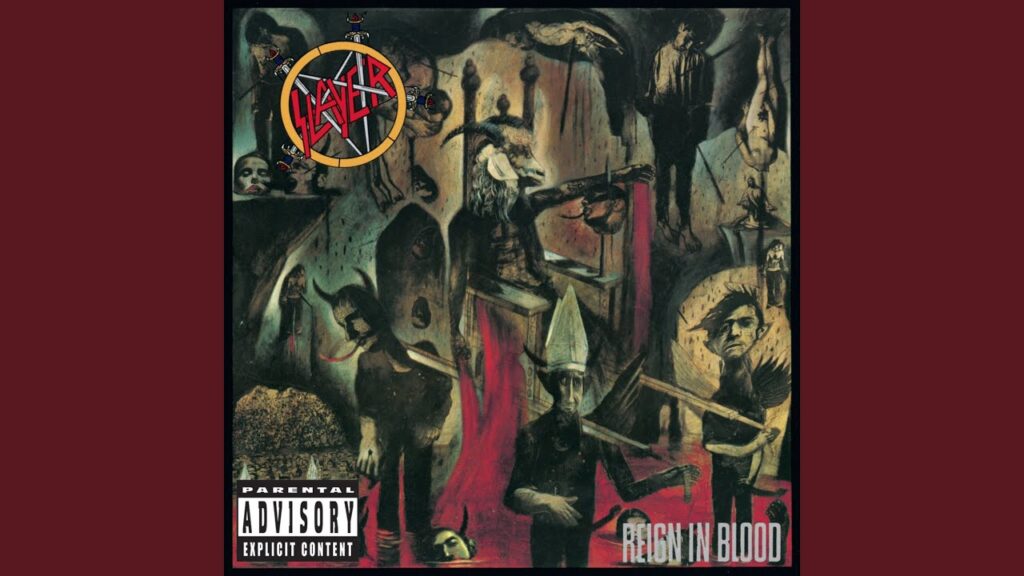 Slayer – Reign In Blood album cover