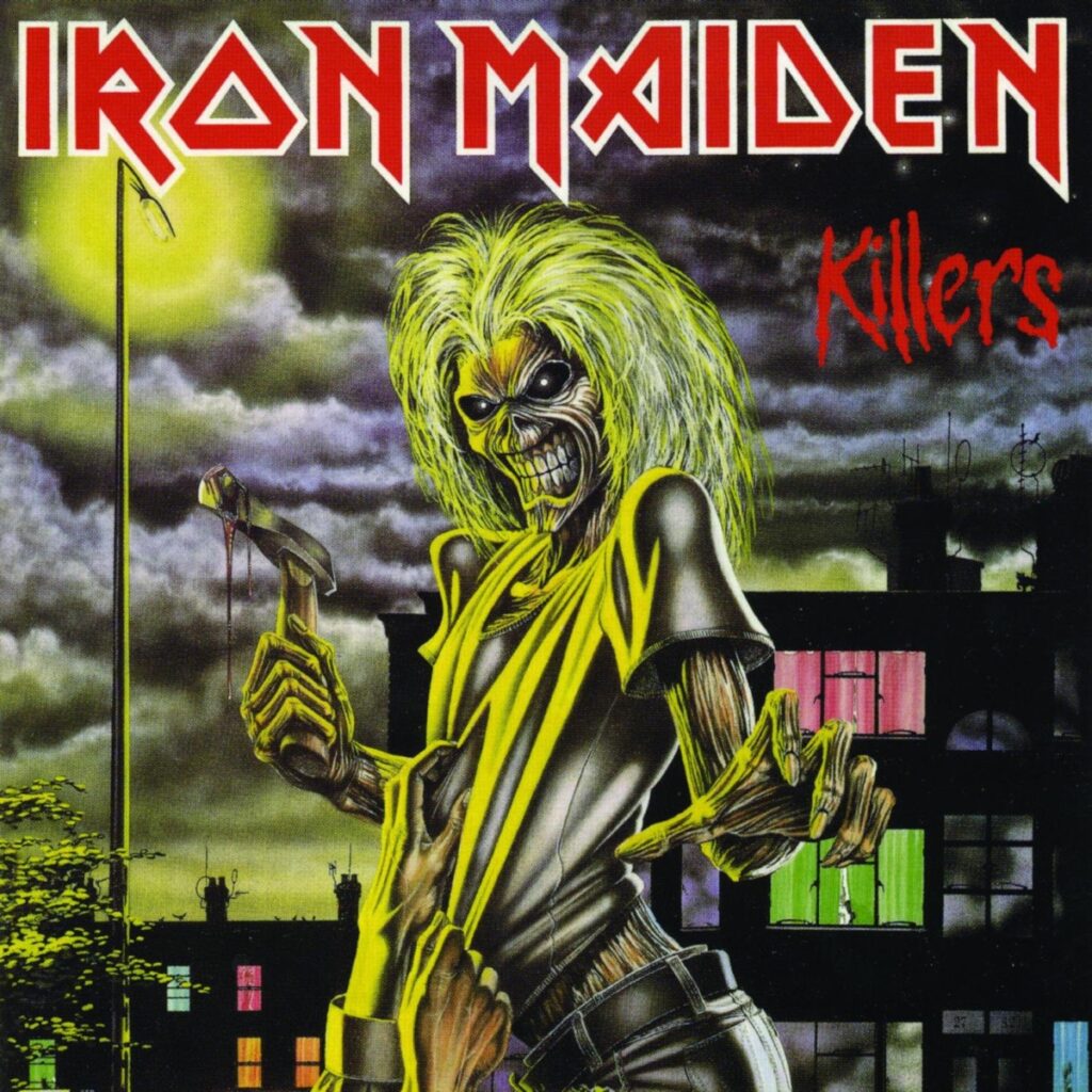 Iron Maiden - Killers (album cover)