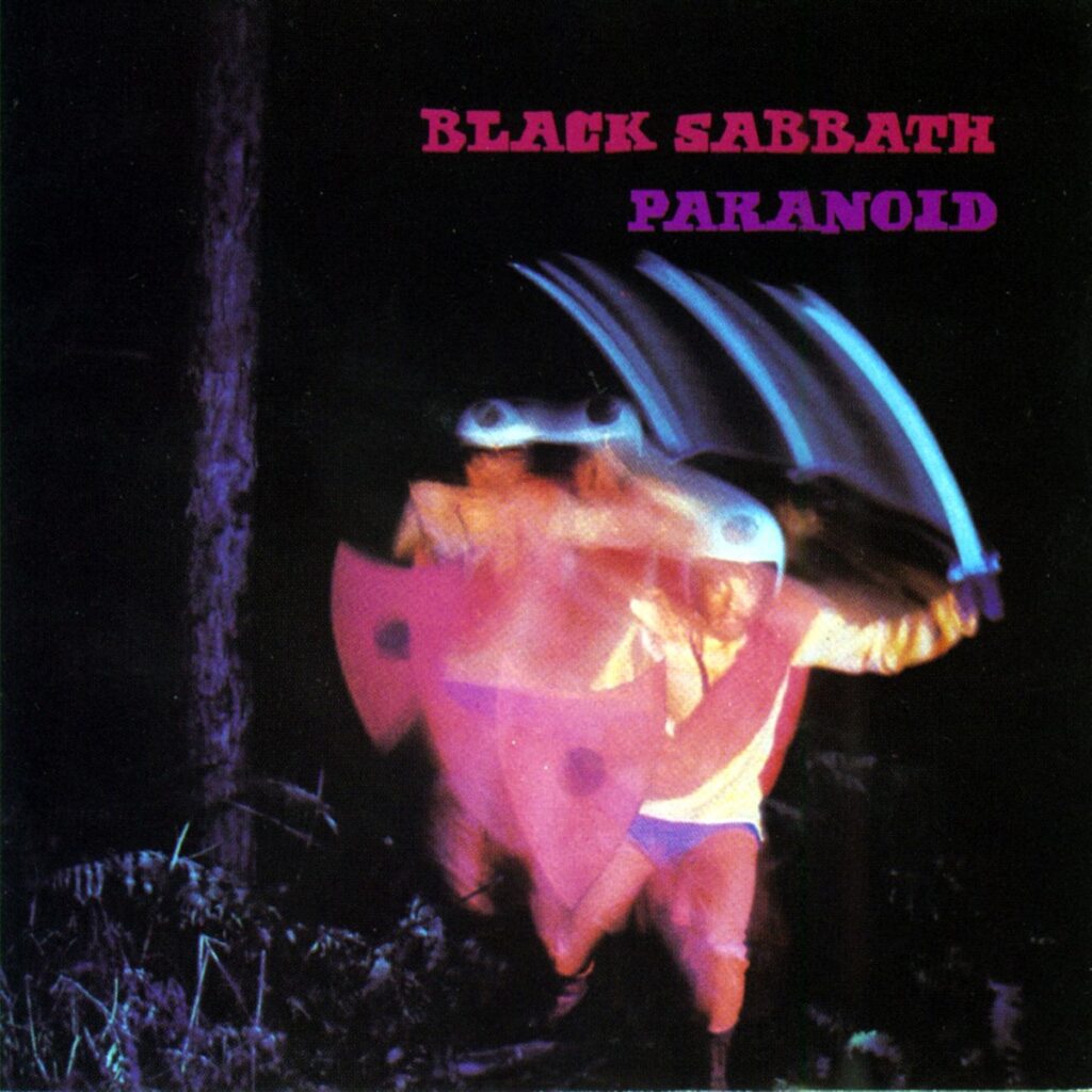 Black Sabbath - Paranoid (1970) - album cover