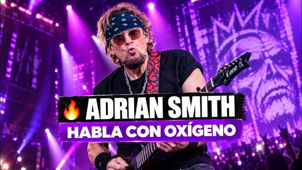 Adrian Smith: interview on Radio Oxigeno