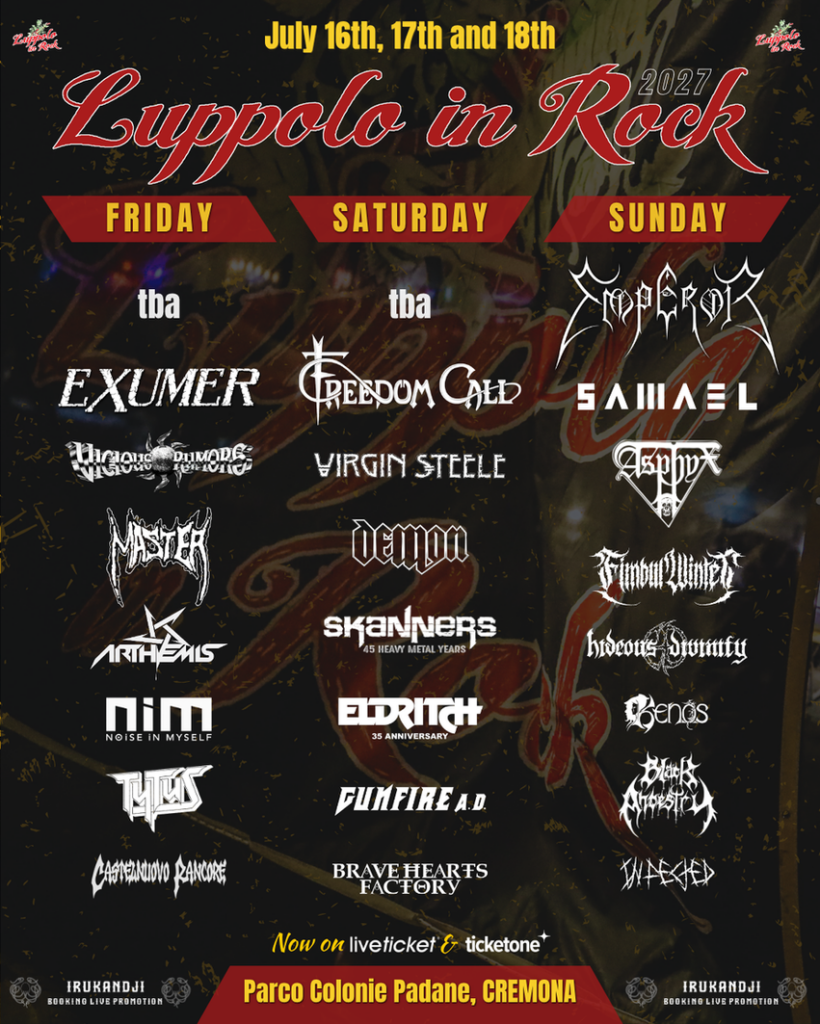 Luppolo in Rock 2027, Cremona