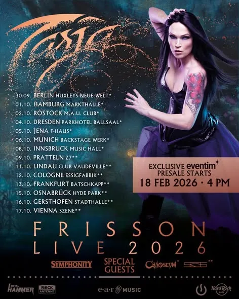 Tarja - Frisson Live 2026