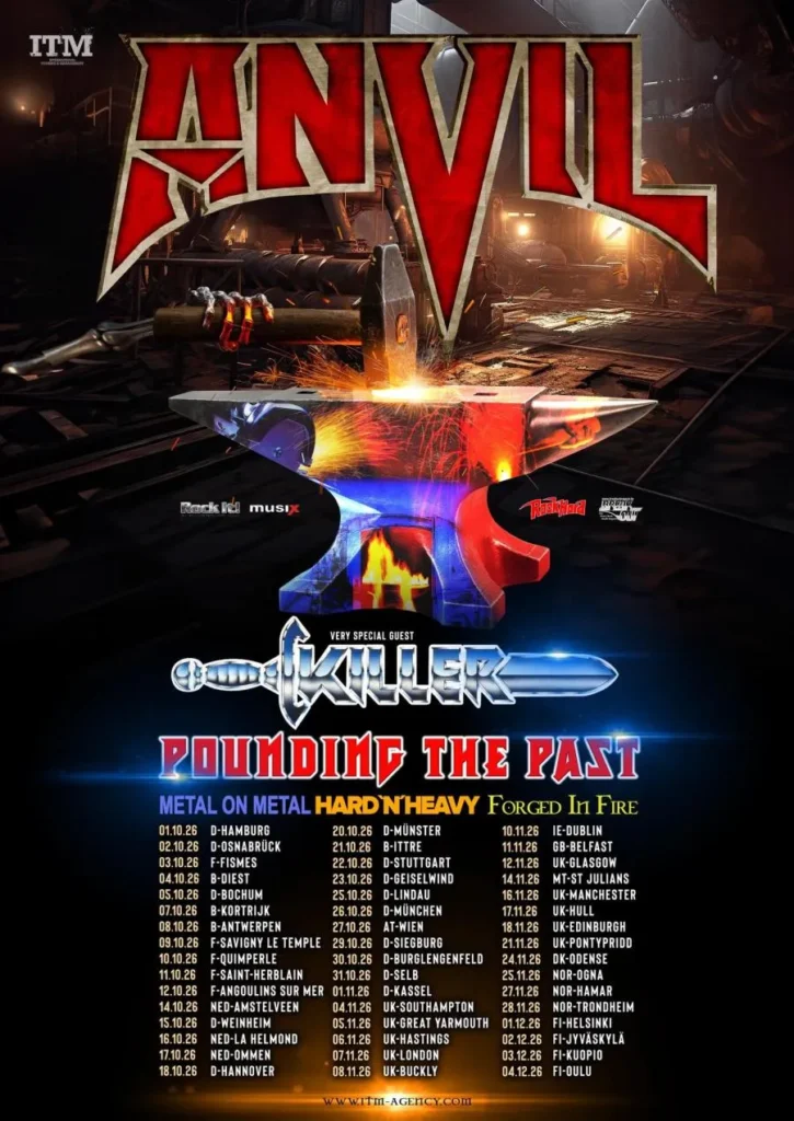 Anvil - Tour 2026