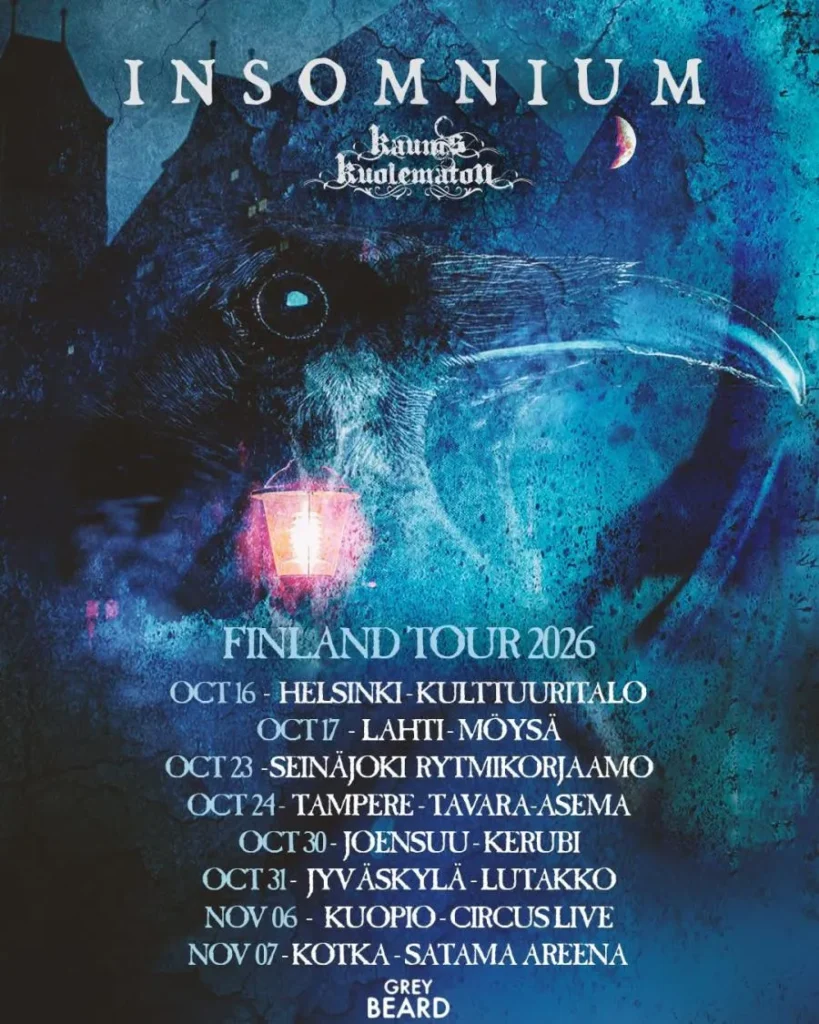 Insomnium - Finland Tour