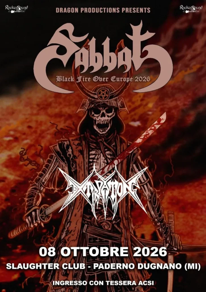 Sabbat - Black Fire Over Europe