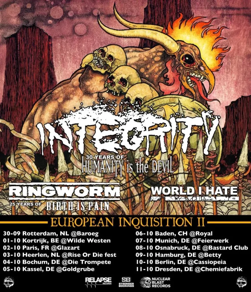 Integrity + Ringworm + World I Hate
