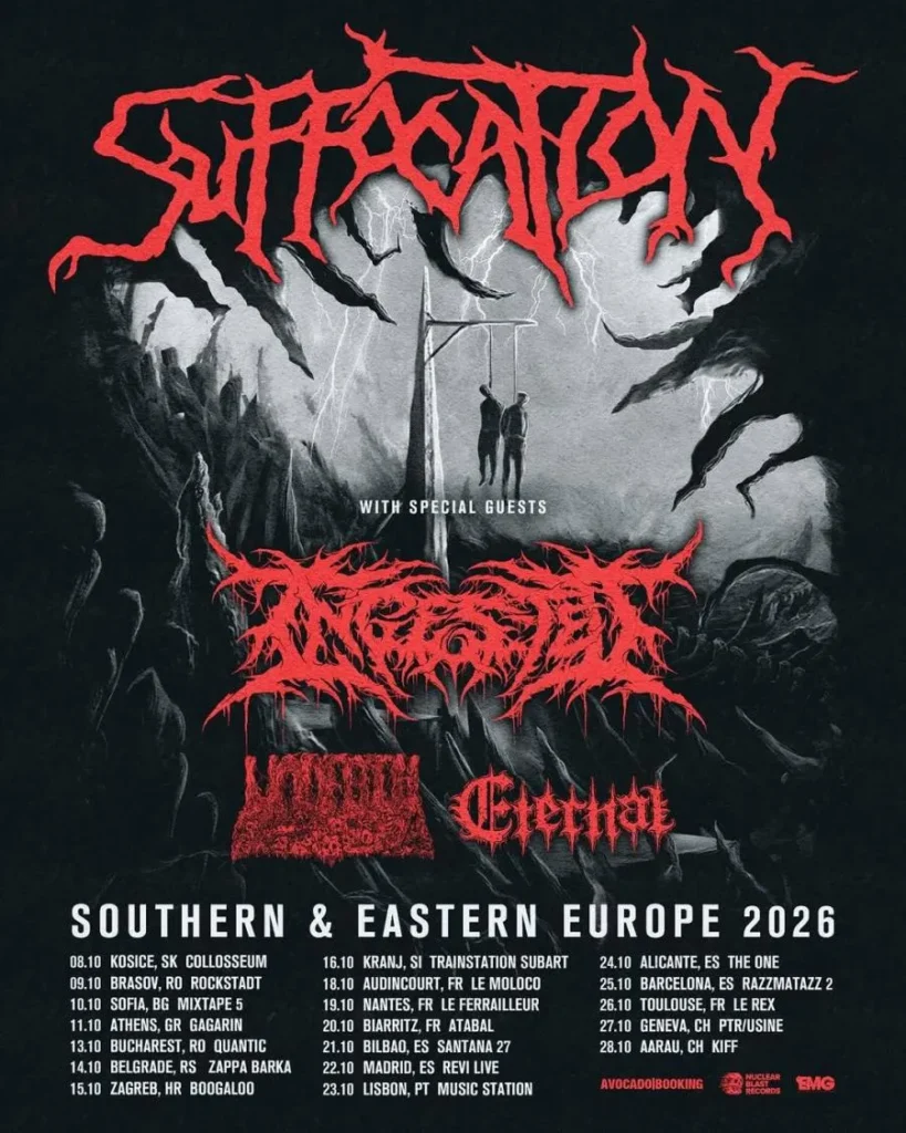 Suffocation - Tour 2026