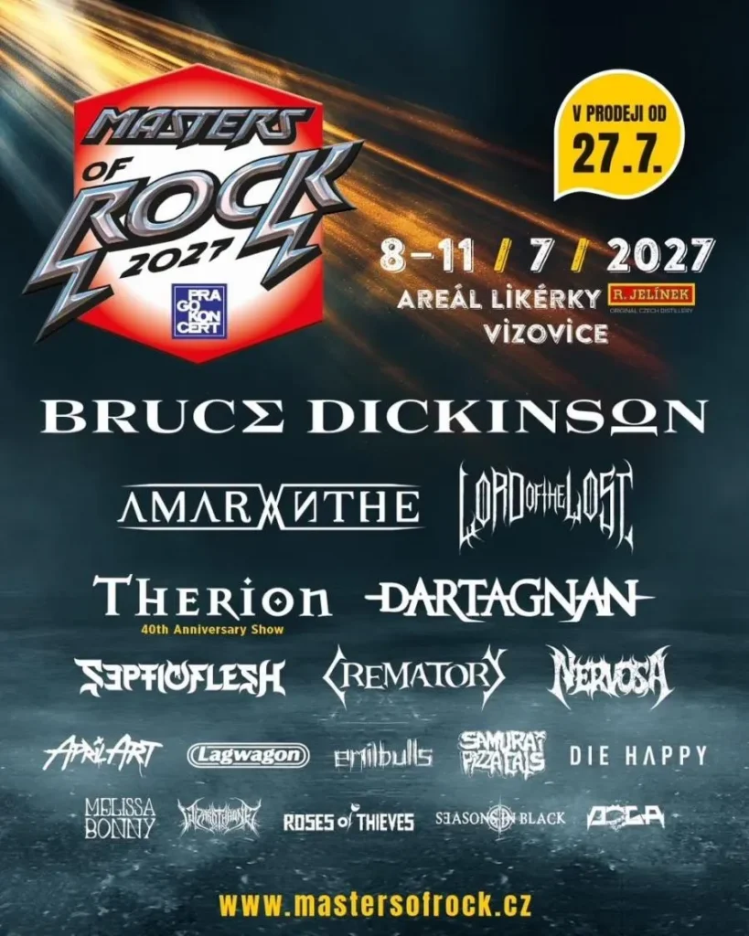 Masters of Rock 2027