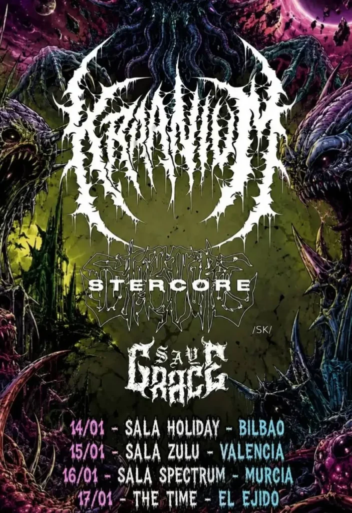 Kraanium Spain Tour 2027