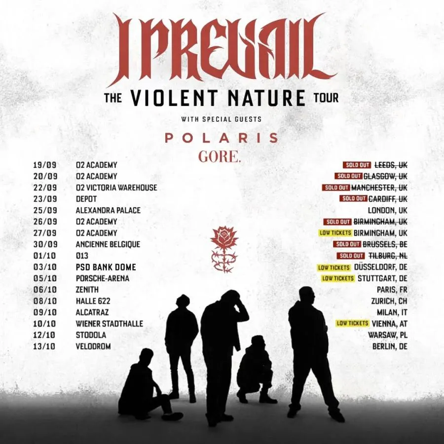 I Prevail - Tour 2026