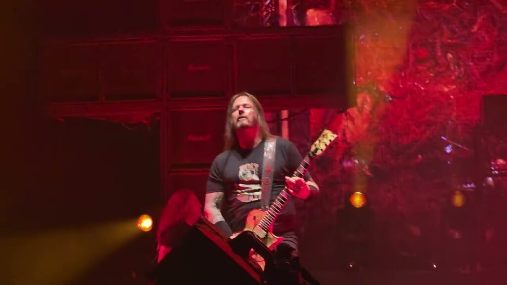 Slayer on stage