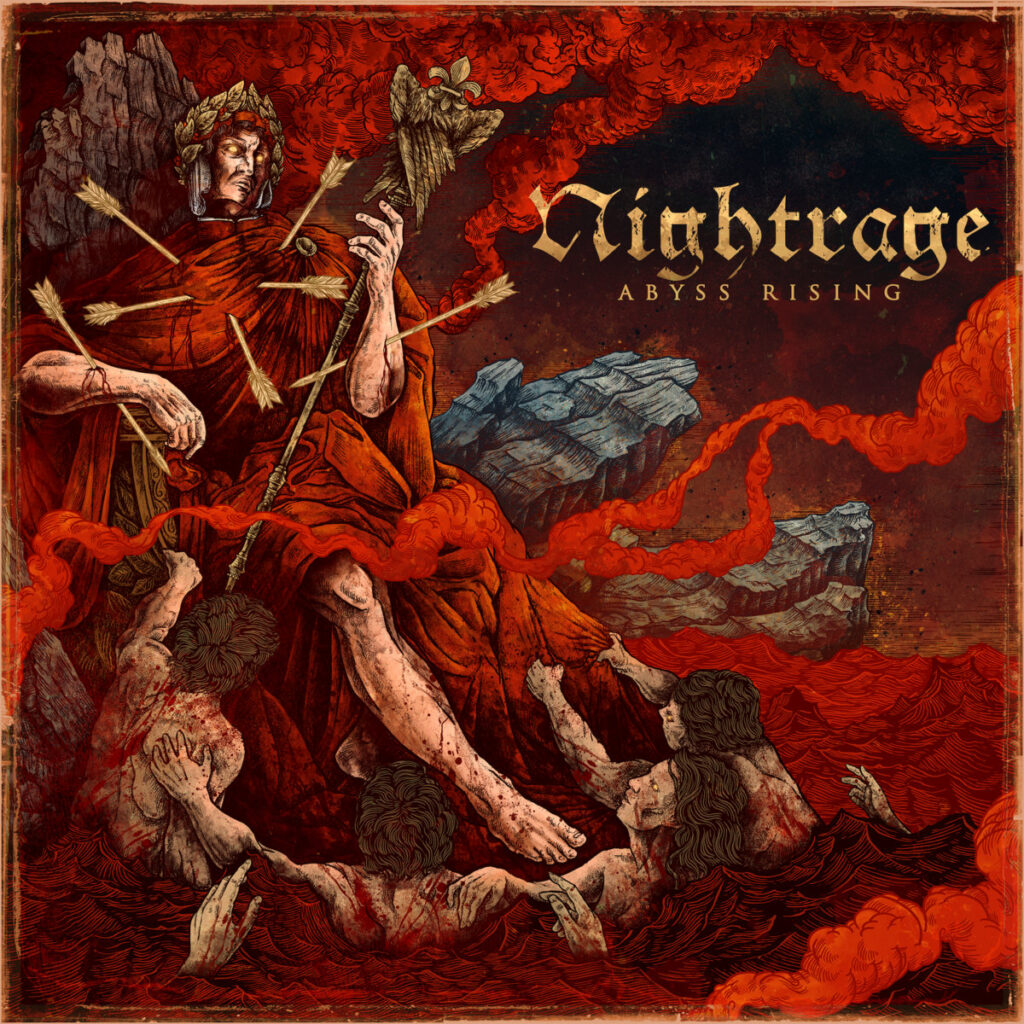 Το εξώφυλλο του «Abyss Rising» των Nightrage
