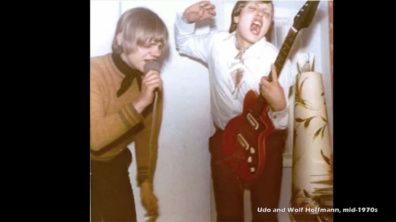 Udo Dirkschneider and Wolf Hoffmann in the mid-1970s