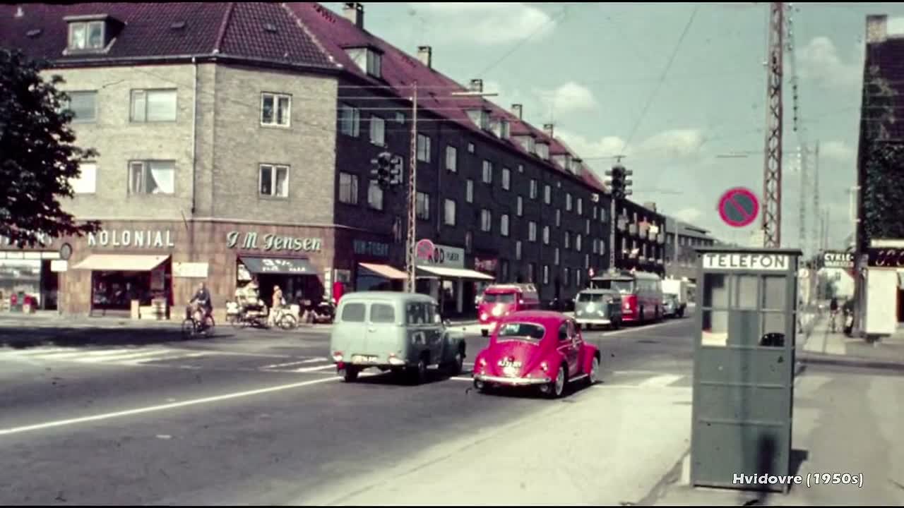 Hvidovre, Denmark in the 1950s