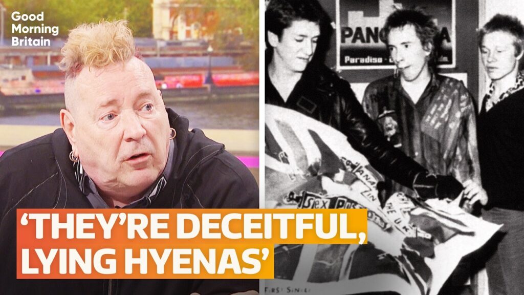 John Lydon in a TV interview