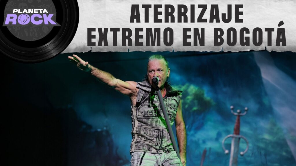 Iron Maiden's Bruce Dickinson speaking to Radioacktiva
